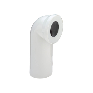 Viega WC Anschlussbogen 90 Grad 3811 in DN100 aus Kunststoff weiß