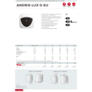 Ariston Andris Lux 10 D EU 10 Liter Übertisch, druckfest + drucklos einsetzbar