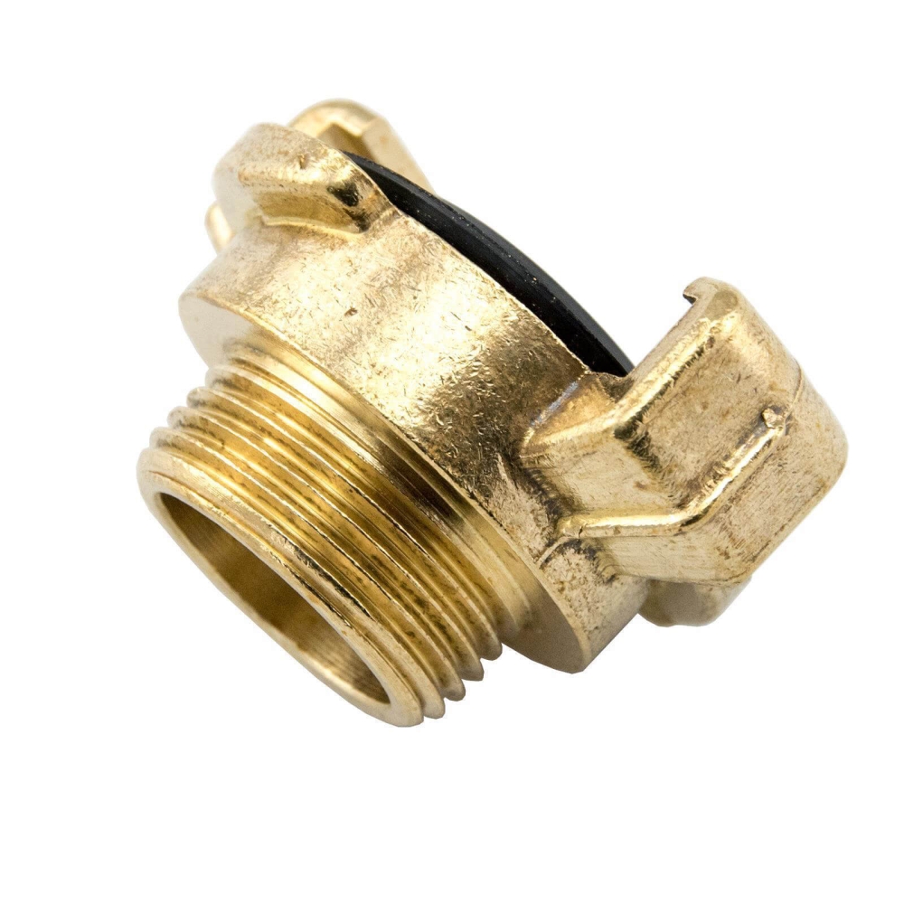 Schnellkupplung Gewindest&uuml;ck AG, Messing 3/8"