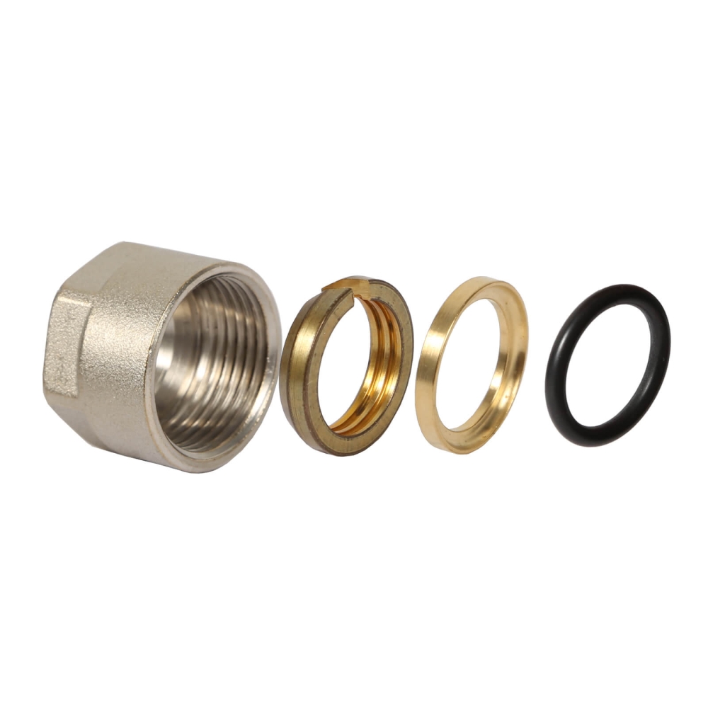 Klemmverschraubung f&uuml;r Kupferrohre 18 x 1 mm, 3/4" Eurokonus
