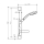 Hansgrohe Brausegarnitur Croma 100 Vario, mit Handbrause, Stange 90 cm, Seifenschale und Schlauch 160 cm, verchromt