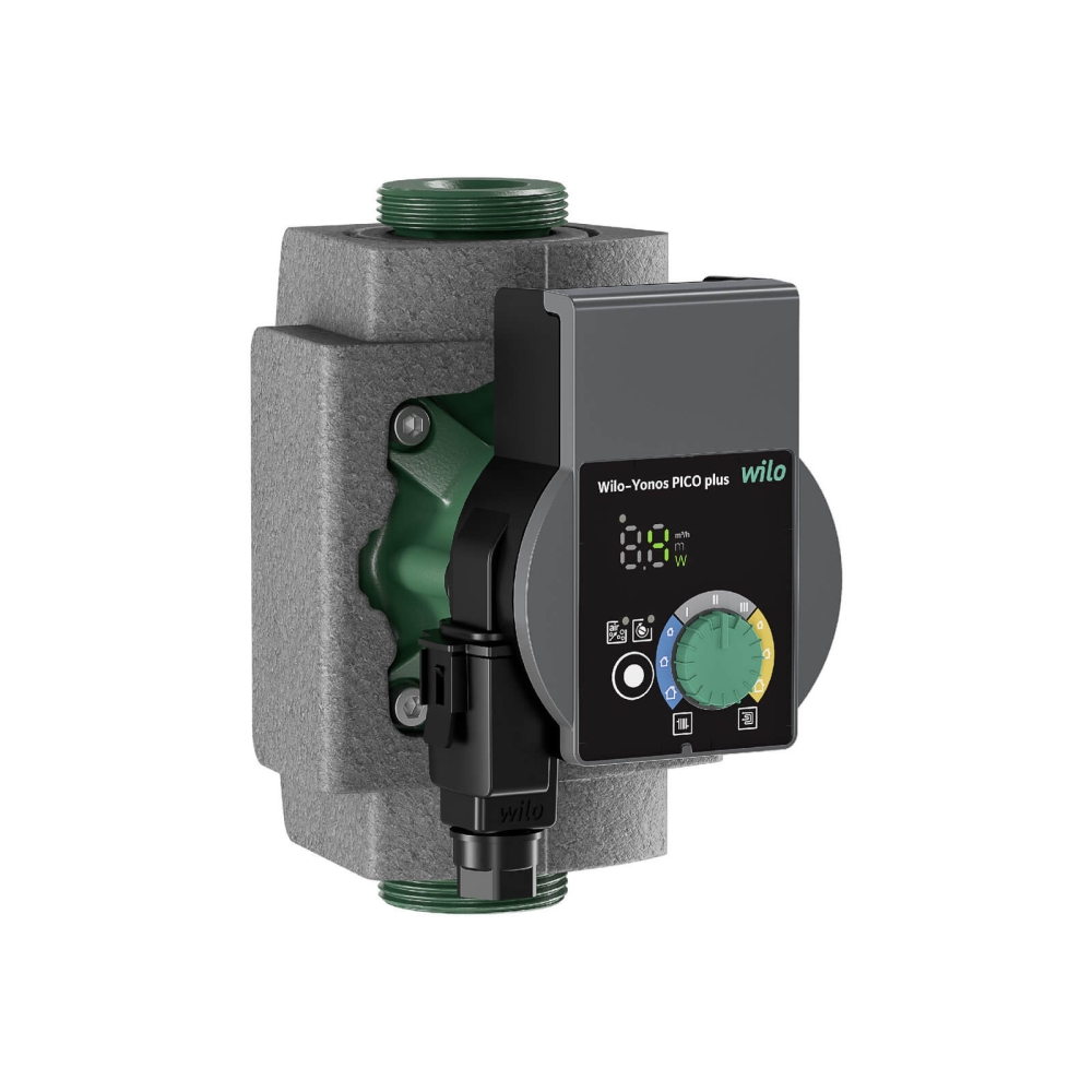 wilo Hocheffizienz-Pumpe Yonos PICO plus 25/1-6, 230V, 1 1/2", E-Klasse "A", Baul&auml;nge 180 mm
