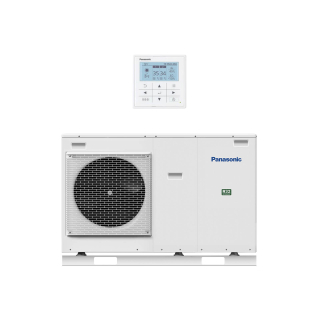 Panasonic Aquarea LT/HP Monoblock-Wärmepumpe, 9 kW, Gen. J, 230 V