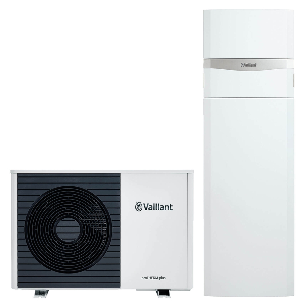 Vaillant Set aroTHERM plus VWL 35/6 A S2 Heizungsw&auml;rmepumpe Luft/Wasser mit uniTOWER plus VIH QW 190/6 E Hydrauliktower