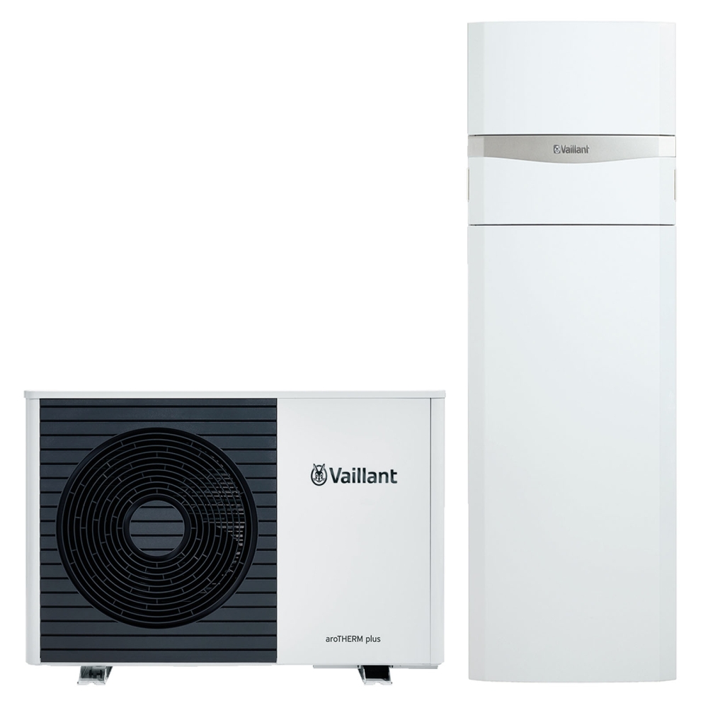 Vaillant Set aroTHERM plus VWL 75/6 A S2 Heizungsw&auml;rmepumpe Luft/Wasser mit uniTOWER plus VIH QW 190/6 E Hydrauliktower