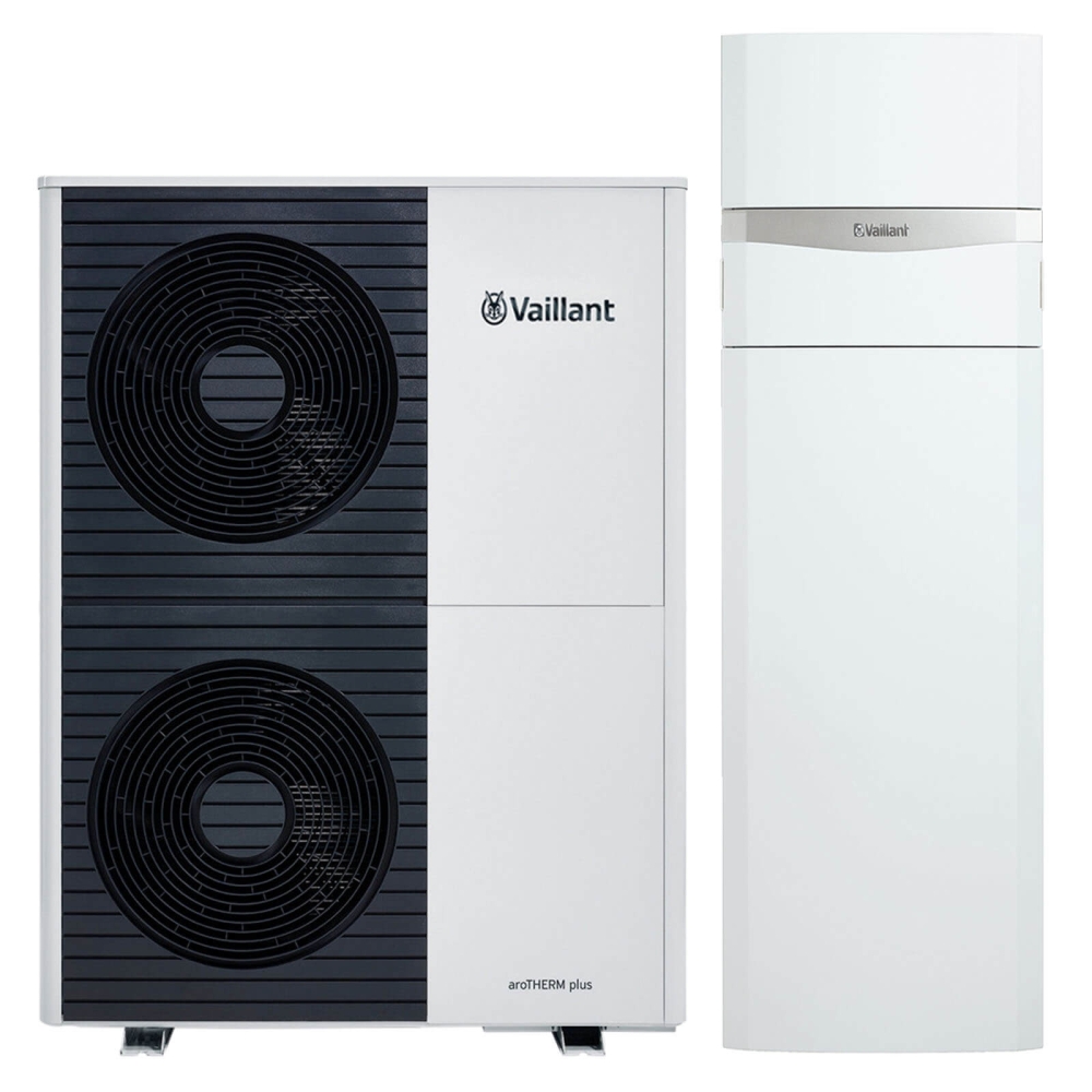 Vaillant Set aroTHERM plus VWL 125/6 A S2 Heizungsw&auml;rmepumpe Luft/Wasser mit uniTOWER plus VIH QW 190/6 E Hydrauliktower