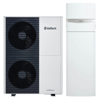 Vaillant Set aroTHERM plus VWL 125/6 A S2 Heizungswärmepumpe Luft/Wasser mit uniTOWER plus VIH QW 190/6 E Hydrauliktower