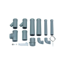 Vaillant Basis-Anschluss-Set DN 130 PP für 2...