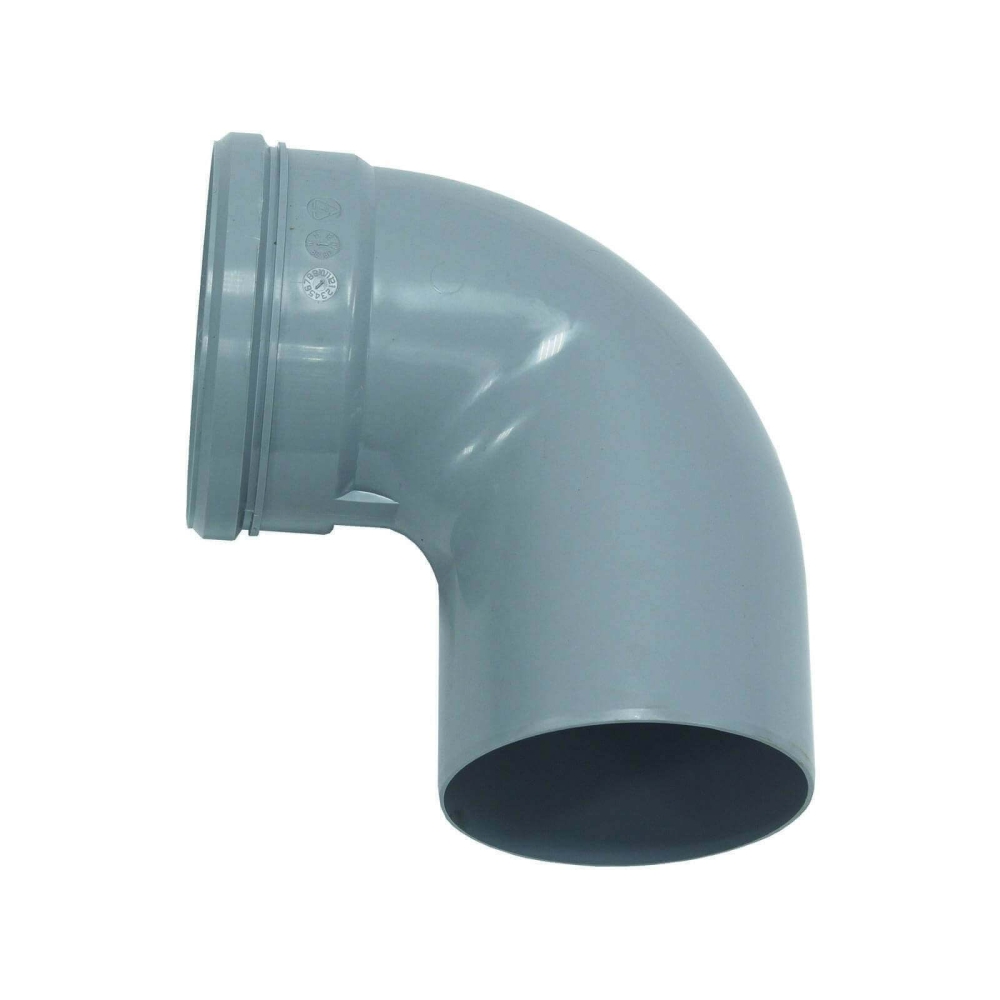 Vaillant Bogen 87 Grad f&uuml;r starre Abgasleitung DN 130, PP