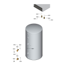 VIESSMANN Anschluss-Set nebengest.Vitocell Schraub