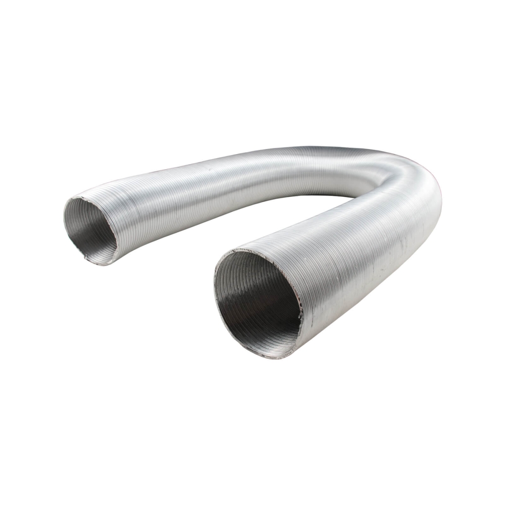 Tuyau Flexible En Aluminium 10 Mètres - Diamètre Ajustable De 75 à 150 Mm - Pour Ventilation, Chauffage - DUMA-TECH