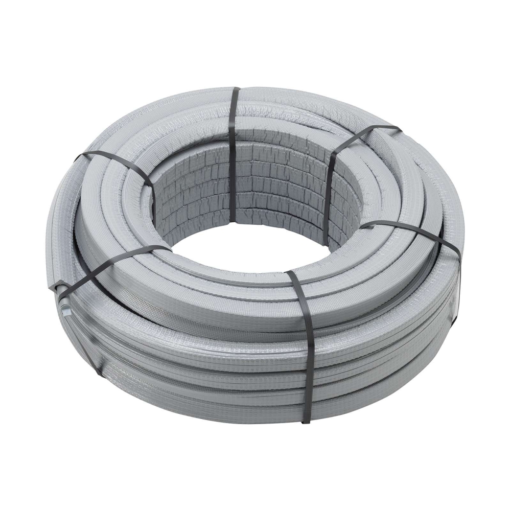 Viega Mehrschichtverbundrohr Raxofix 16 x 2,2 mm mit D&auml;mmung exzentrisch 9 mm, Ring 50 m 5304.1 (DVGW gepr&uuml;ft)