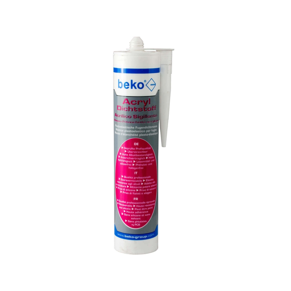 beko Acryl-Dicht- stoff 310 ml, wei&szlig;