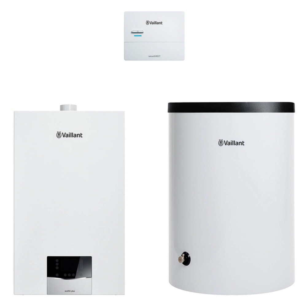 Vaillant Paket 1.640/2 ecoTEC plus VC 10CS/1-5, VRC 710, VIH R120, LAS starr