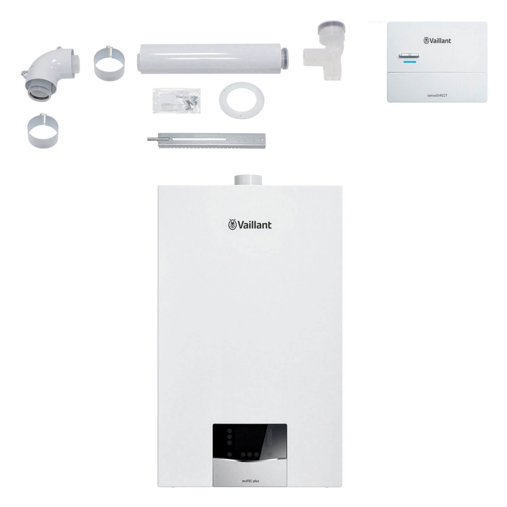 Vaillant Paket 1.650/2 ecoTEC plus VC 20CS/1-5, VRC 710, LAS starr