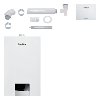 Vaillant Paket 1.643/2 ecoTEC plus VC 10CS/1-5, VRC 710, LAS flex.