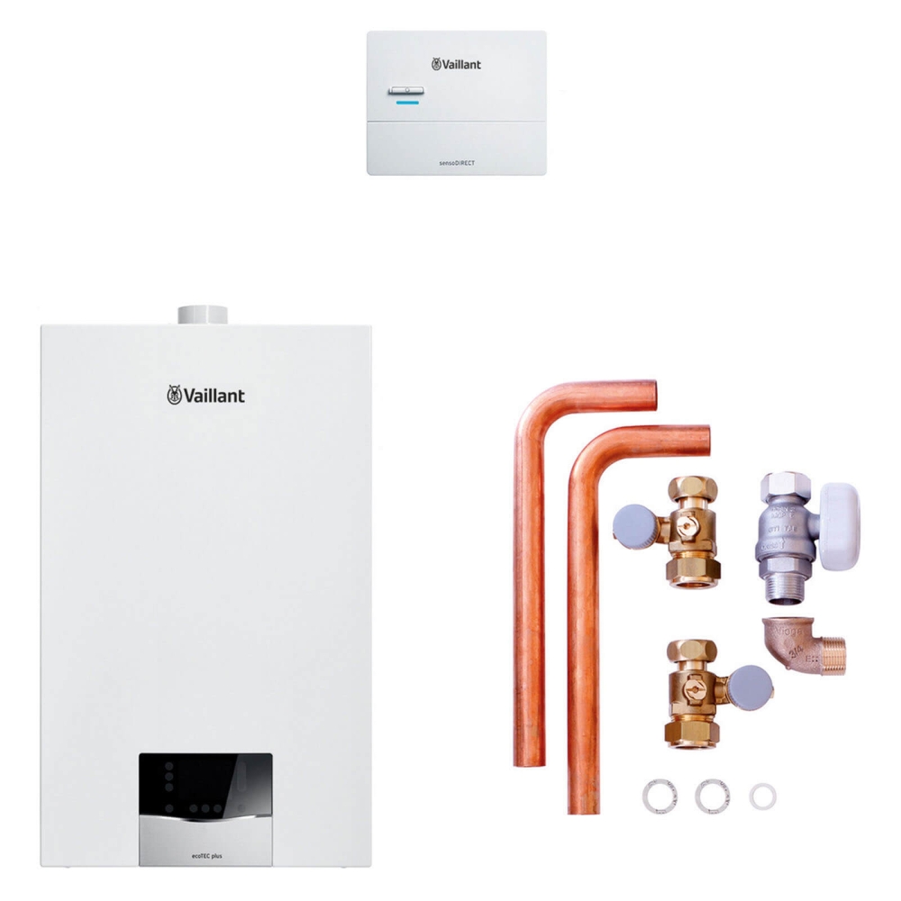 Vaillant Paket 1.671/2 ecoTEC plus VC 30CS/1-5, VRC 710, Anschlusszubeh&ouml;r