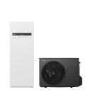 Panasonic Aquarea LT/HP Splitwärmepumpe, 3 kW, Kombi-Hydromodul (185 l), Gen. K, 230 V