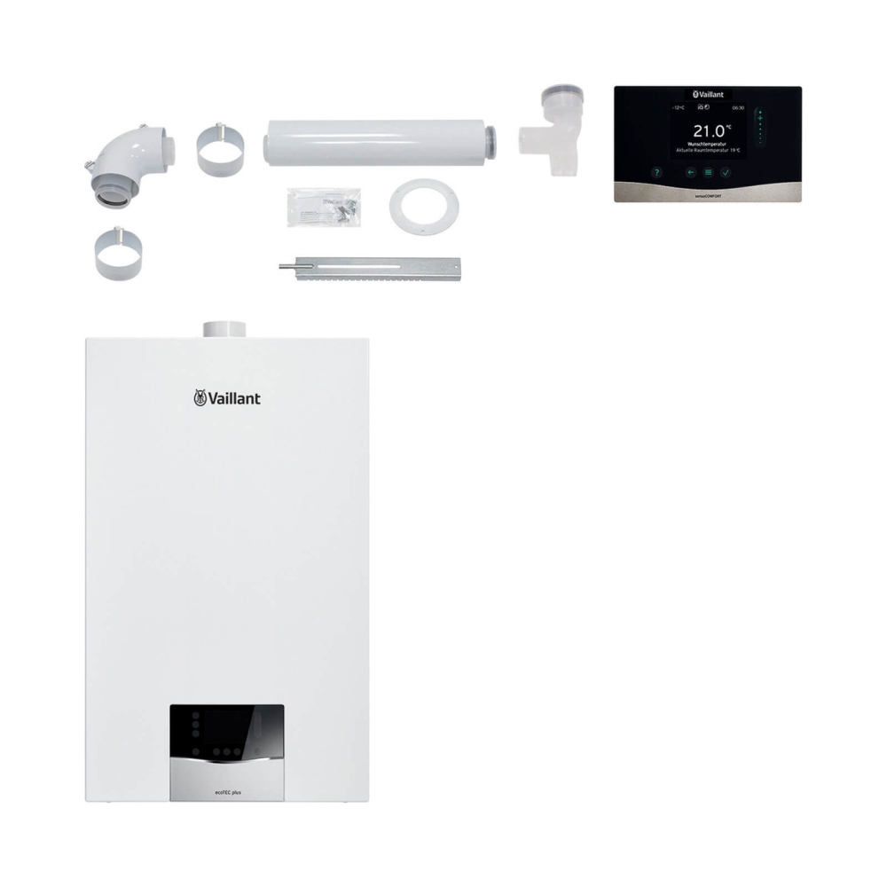 Vaillant Paket 1.702/3 ecoTEC plus VC 10CS/1-5, VRC 720/3, LAS starr