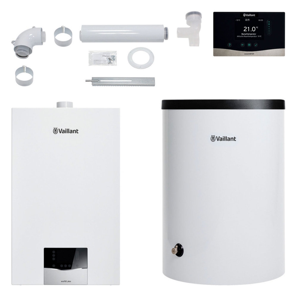 Vaillant Paket 1.705/3 ecoTEC plus VC 15CS/1-5, VRC 720/3, VIHR120, LAS flex.