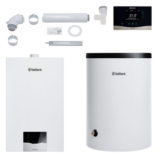 Vaillant Paket 1.705/3 ecoTEC plus VC 15CS/1-5, VRC 720/3, VIHR120, LAS flex.