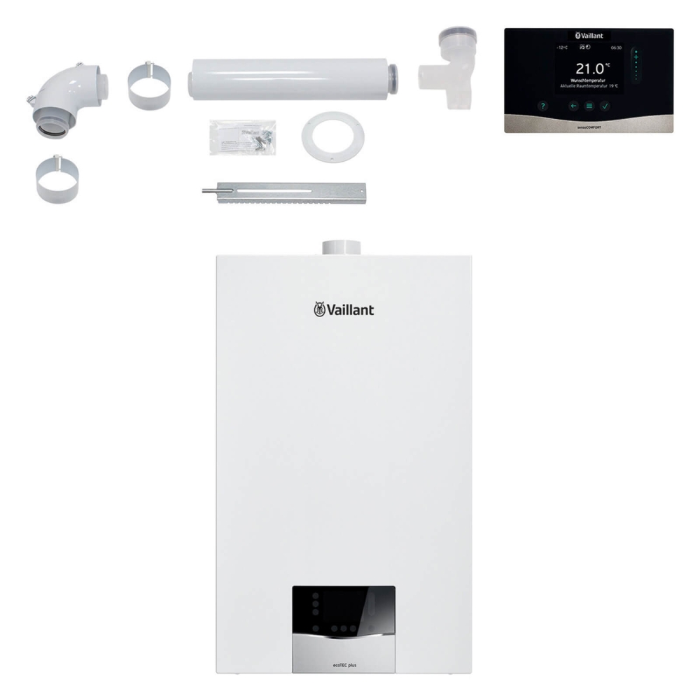 Vaillant Paket 1.706/3 ecoTEC plus VC 15CS/1-5, VRC 720/3, LAS starr