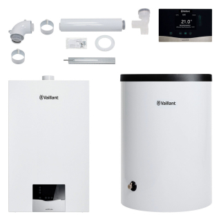 Vaillant Paket 1.708/3 ecoTEC plus VC 20CS/1-5, VRC 720/3, VIH R150, LAS starr