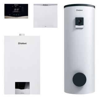 Vaillant Paket 1.728/3 ecoTEC plus VC 10CS/1-5, VRC 720/3, VIH S 400,VR 71