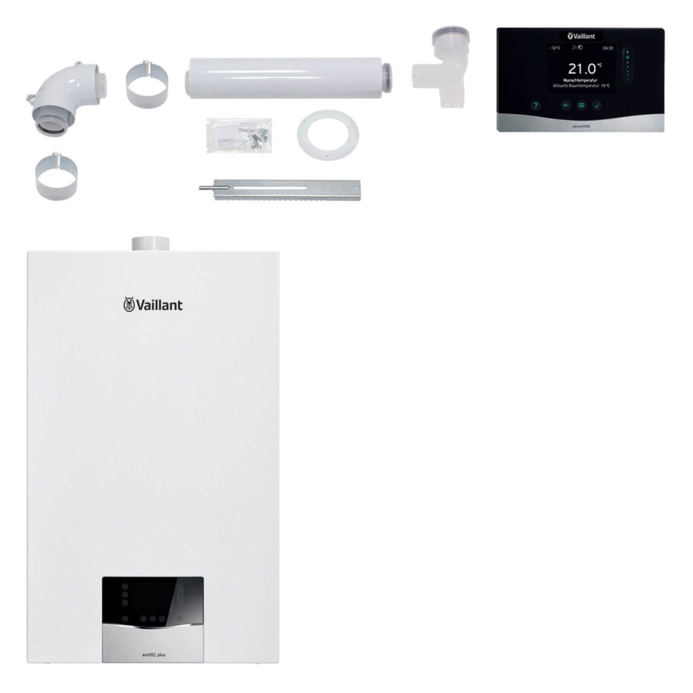 Vaillant Paket 1.12/2 ecoTEC plus VC 10CS/1-5, VRC 720/3, LAS starr