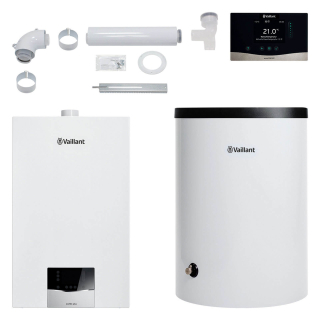 Vaillant Paket 1.18/2 ecoTEC plus VC 20CS/1-5, VRC 720/3, VIH R 150,LAS starr