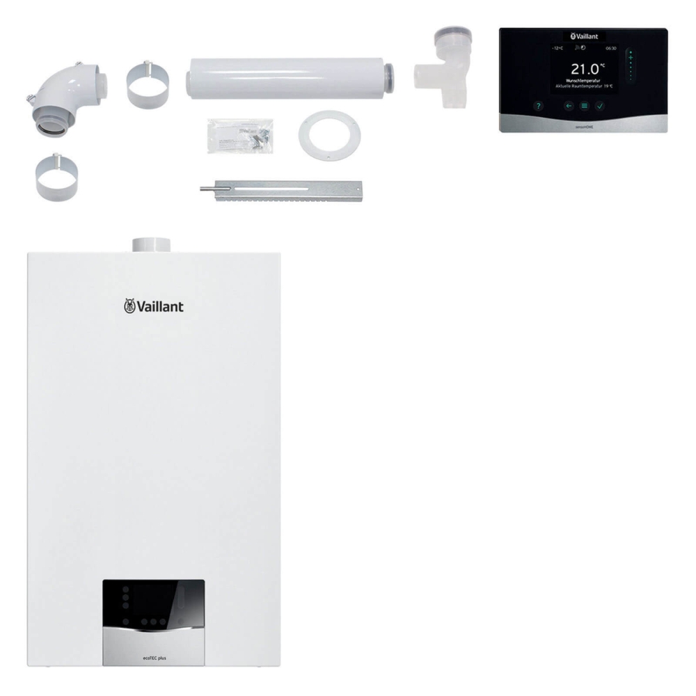 Vaillant Paket 1.13/2 ecoTEC plus VC 10CS/1-5, VRC 720/3, LAS flex.