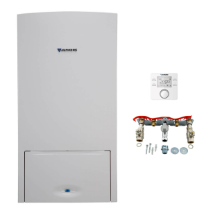 BOSCH/Junkers Gas-Brennwert-Therme Cerapur ZSB 14-5 C 21, 14 kW, CR100, Aufputz