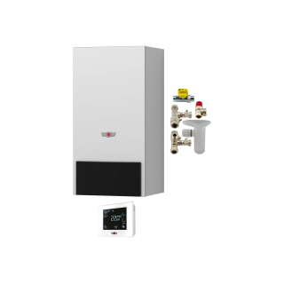 WOLF Gas-Heizwert-Therme CGU-2-10, Erdgas E/H, 10 kW, RM-2, Aufputz