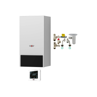 WOLF Gas-Heizwert-Kombitherme CGU-2K-24, Erdgas L/LL, 24 kW, RM-2, Aufputz