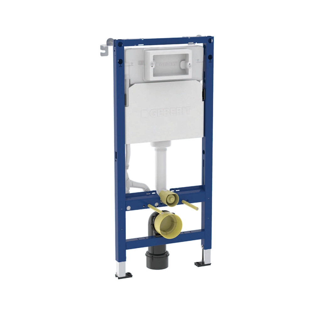 GEBERIT DuofixBasic Element f&uuml;r Wand-WC, 112 cm, mit Delta UP-Sp&uuml;lkasten 12 cm