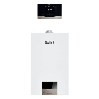 Vaillant Paket 1.164/2 ecoTEC exclusive VCW 25/36 CF/1-7 mit sensoCOMFORT VRC 720/3