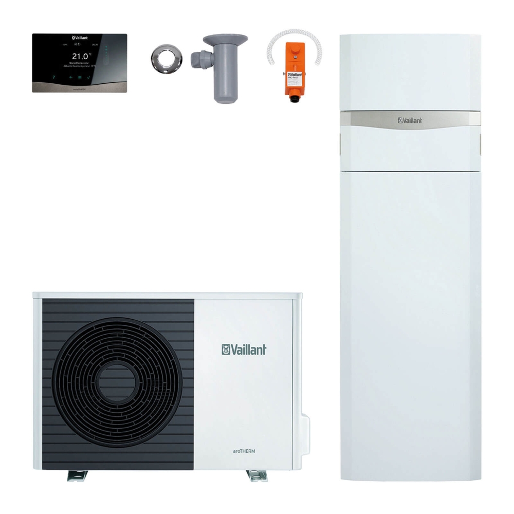 Vaillant Paket 4.0203 aroTHERM Split VWL 75/5 AS S2 mit uniTOWER VWL