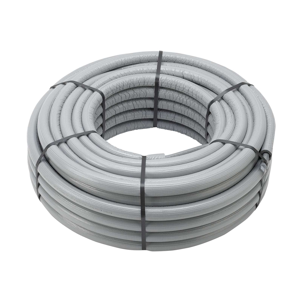 Viega Mehrschichtverbundrohr Raxofix 25 x 2,7 mm mit D&auml;mmung 9 mm, Ring 25 Meter 5302.5 (DVGW gepr&uuml;ft)