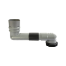 Otto Haas OHA-WC-Versprungbogen DN 90/110 mit...