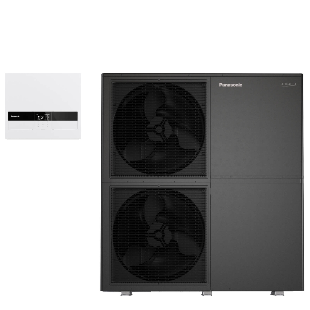 Panasonic Aquarea T-CAP Hydraulik-Splitw&auml;rmepumpe, 20 kW, Reglermodul, Gen. BIG M, 400 V