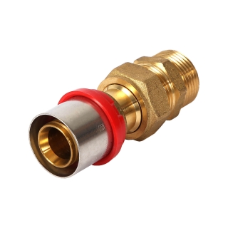 Pressfitting Übergangsverschraubung mit Aussengewinde - DVGW 32 x 1"