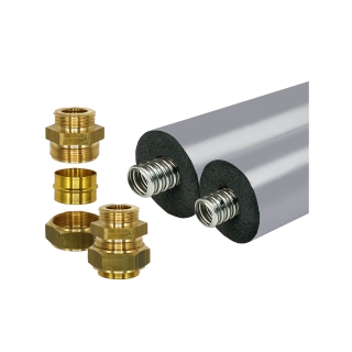 Armacell AS Rohr Armaflex Fastlink, Durchmesser Innenrohr: 32 mm, Dämmung: 19 mm, Länge: 2 m