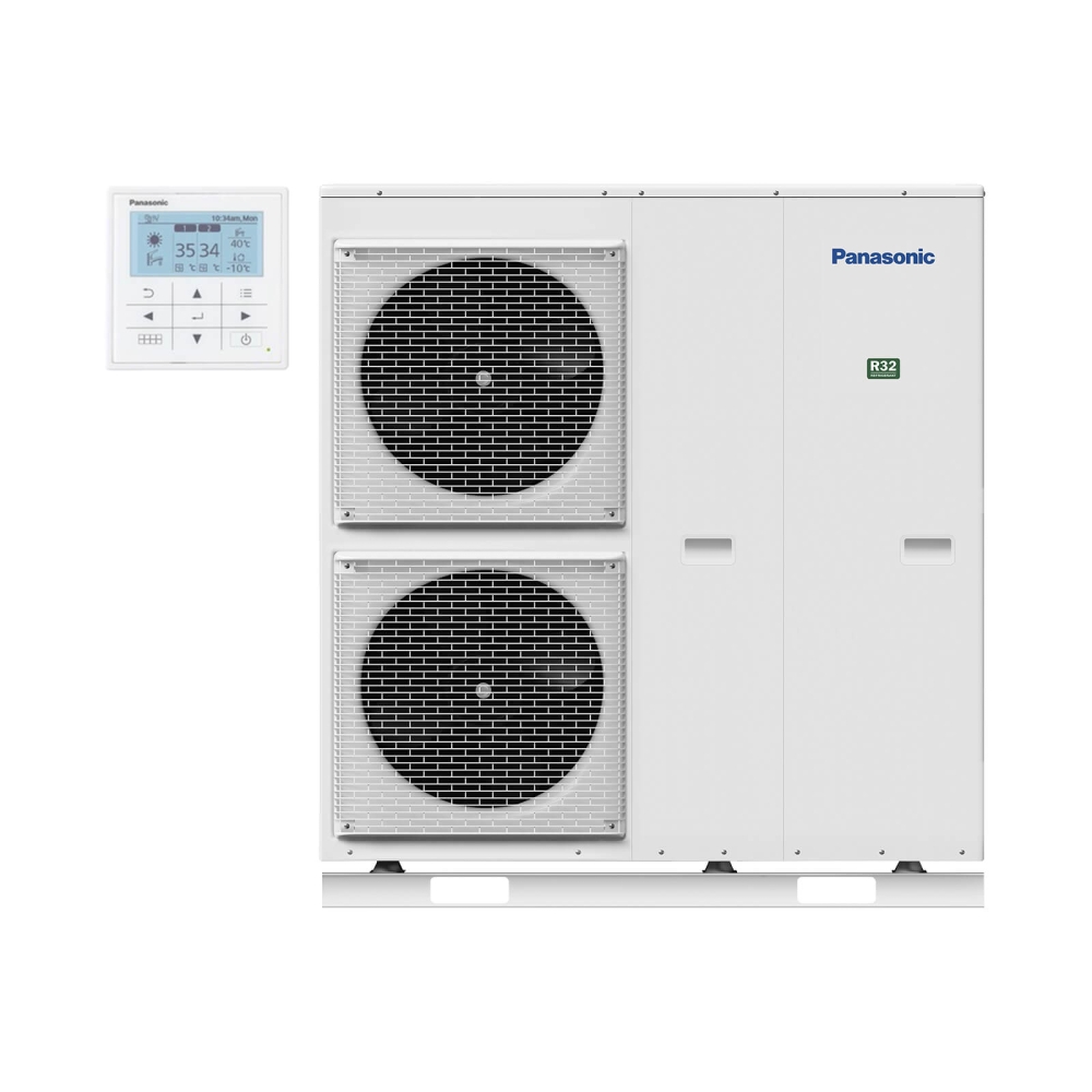 Panasonic Aquarea T-CAP Monoblock-W&auml;rmepumpe, 12 kW, Gen. J, 400 V