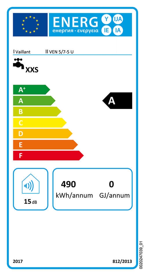 Energielabel-VEN5UN
