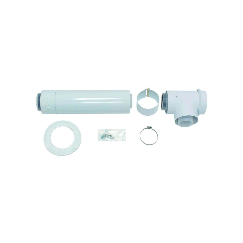 Vaillant Basis-Anschluss-Set Luft-/Abgasf&uuml;hrung PP, 80/125 mm