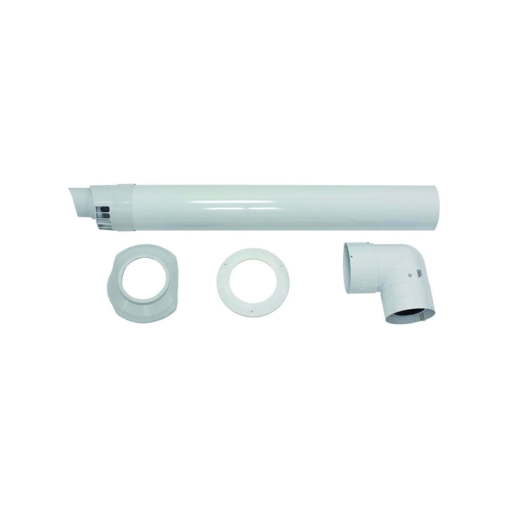 Vaillant Dachdurchf&uuml;hrung Brennwert waager. Luft-/Abgasf&uuml;hrung, PP, 80/125mm