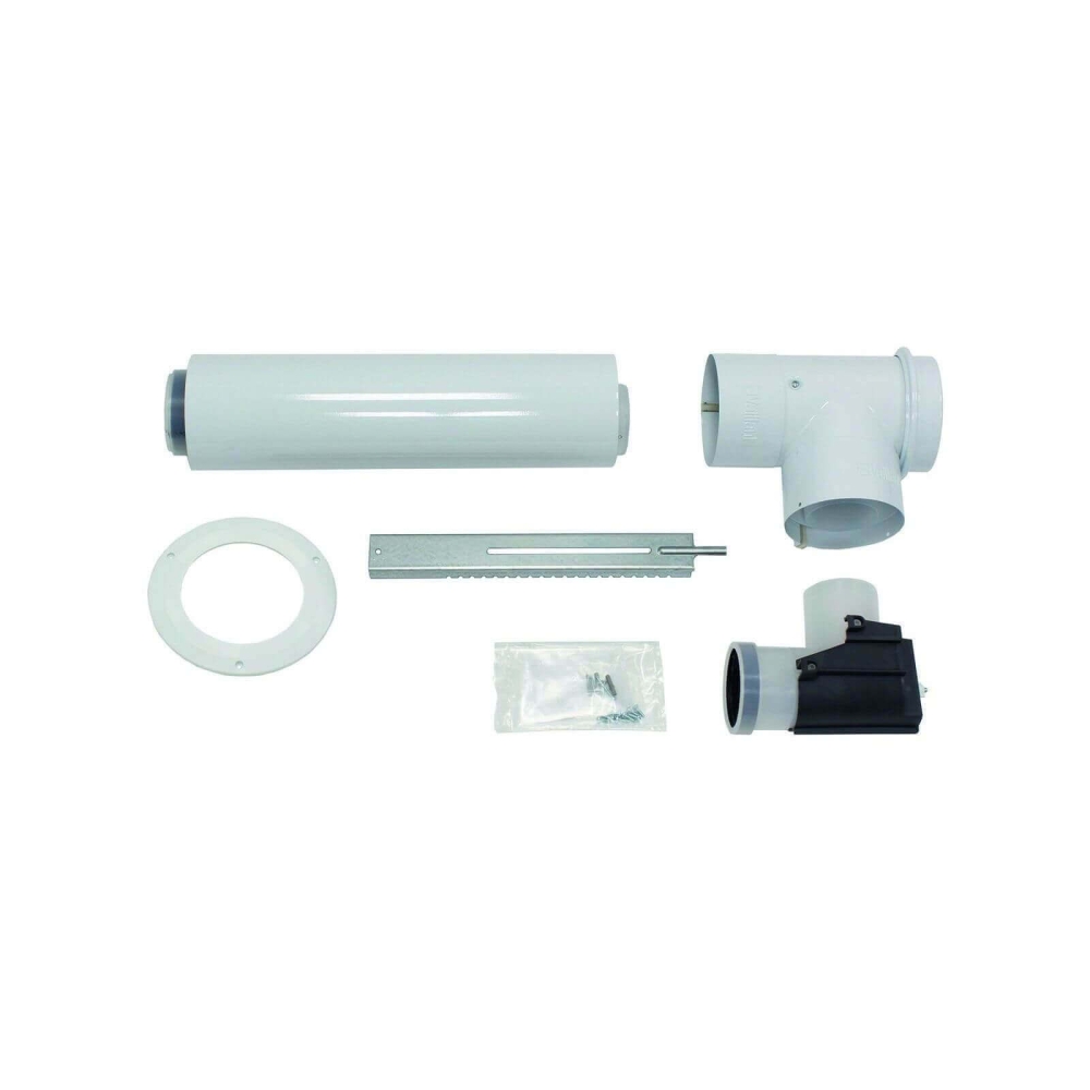 Vaillant Basis-Anschluss-Set Luft-/Abgasf&uuml;hrung, PP, 80/125 mm