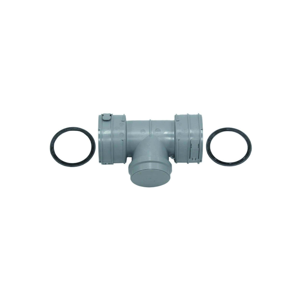 Vaillant Set 2 Revisionselement, Brennw. f&uuml;r flexible Abgasleitung DN 80, PP