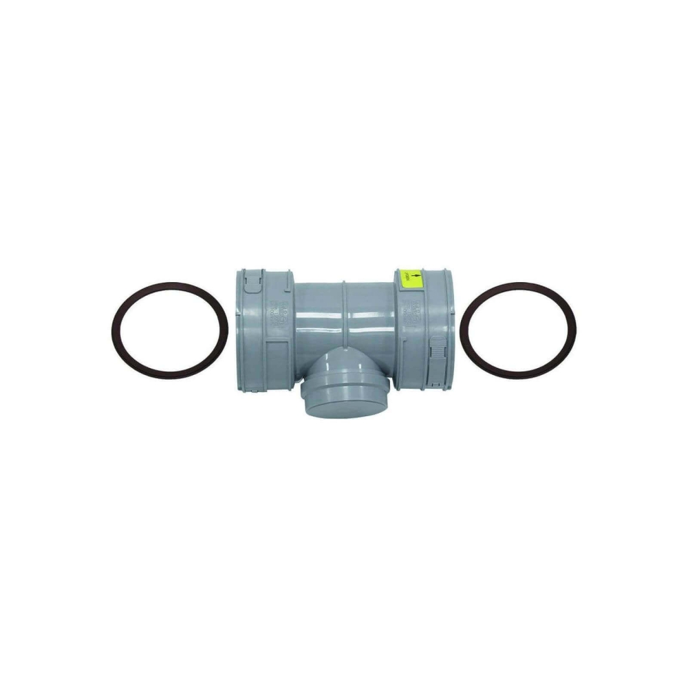 Vaillant Set 2 Revisionselement, Brennw. f&uuml;r flexible Abgasleitung DN 100, PP