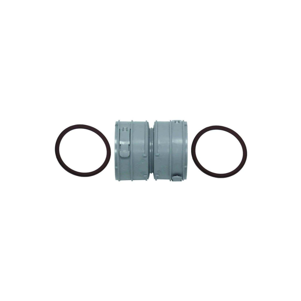 Vaillant Set 3 Verbindungsst&uuml;ck Brennw. f&uuml;r flexible Abgasleitung DN 100, PP